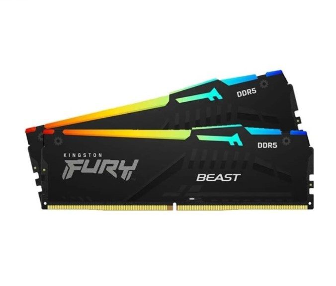 RAM Kingston FURY Beast RGB 32GB (2x16GB) DDR5 6000Mhz
